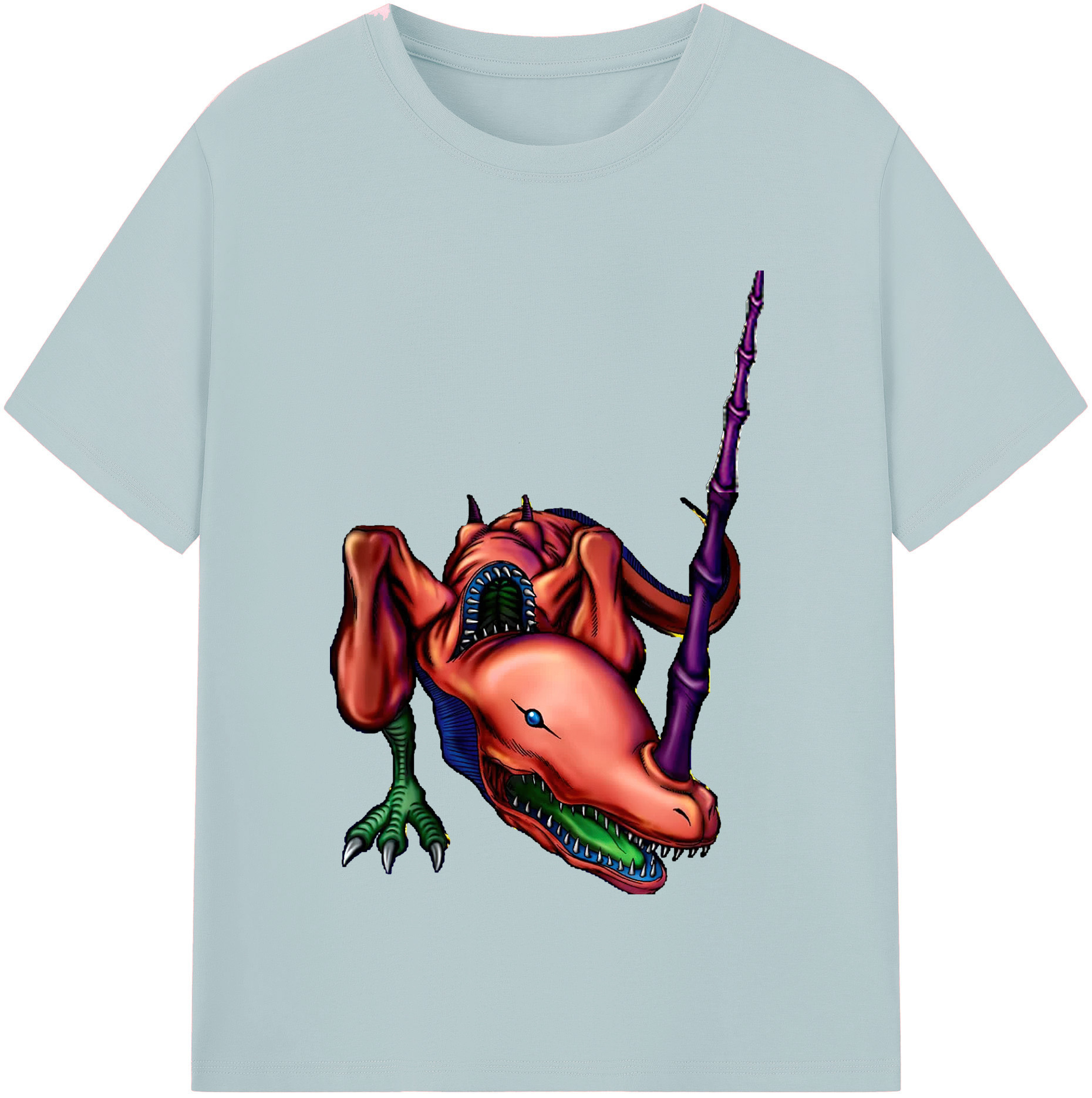 （画像用） 遊☆戯☆王 Yu-Gi-Oh! 綿100％半袖Tシャツ（フロントプリント）